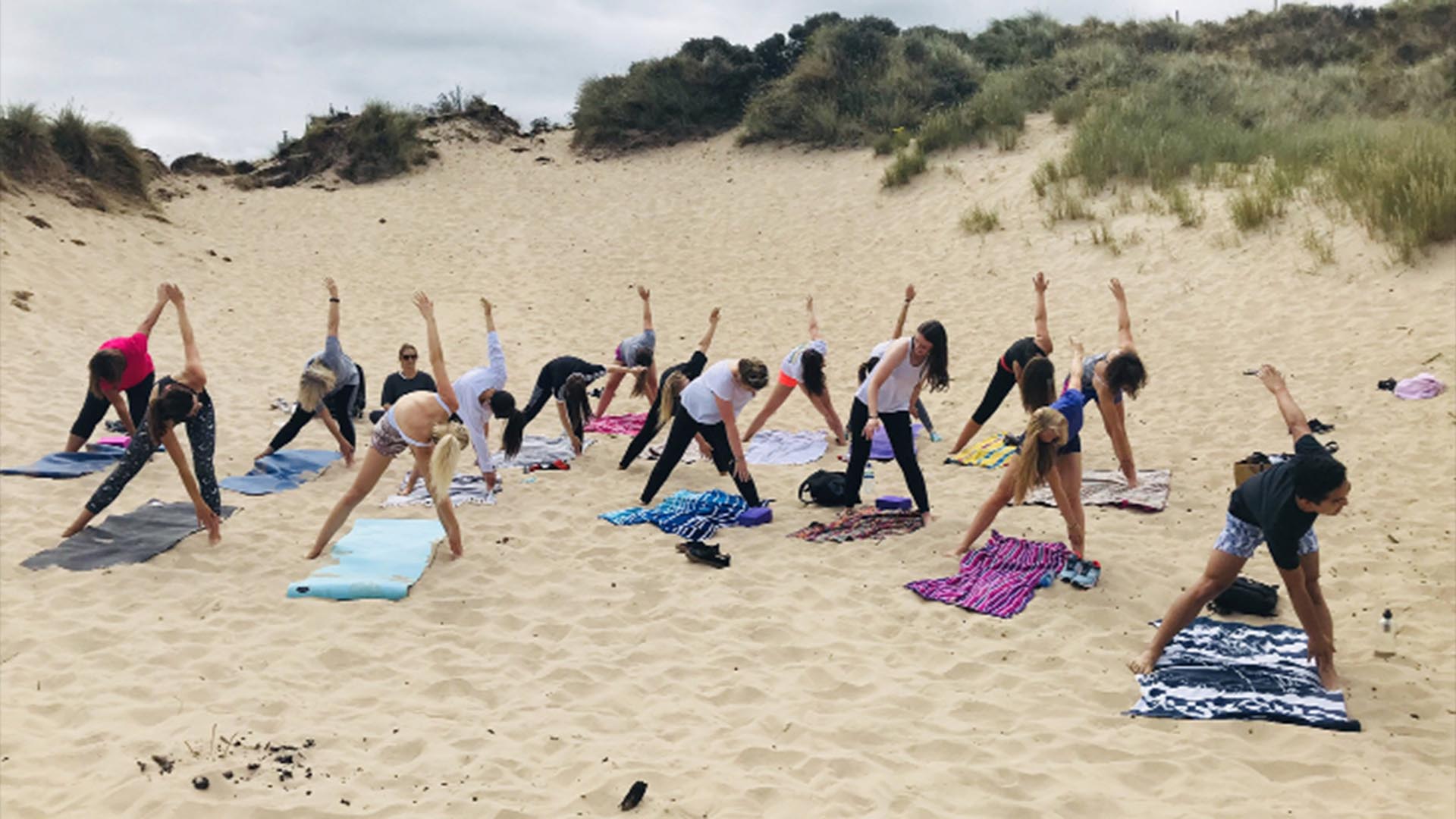 Yoga on the Beach…Portstewart